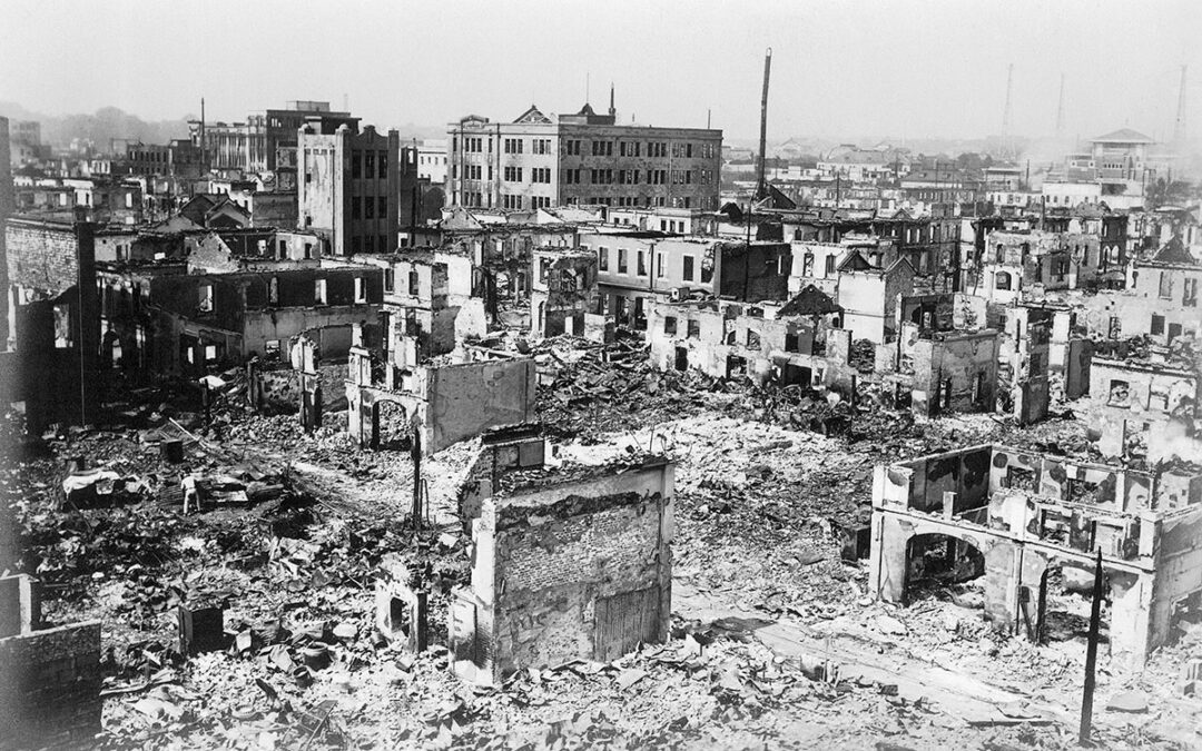 관동대지진… 비극적 ‘천재(天災)’였으나 ‘인재(人災)’로 둔갑시켜 조선인 대학살 벌여